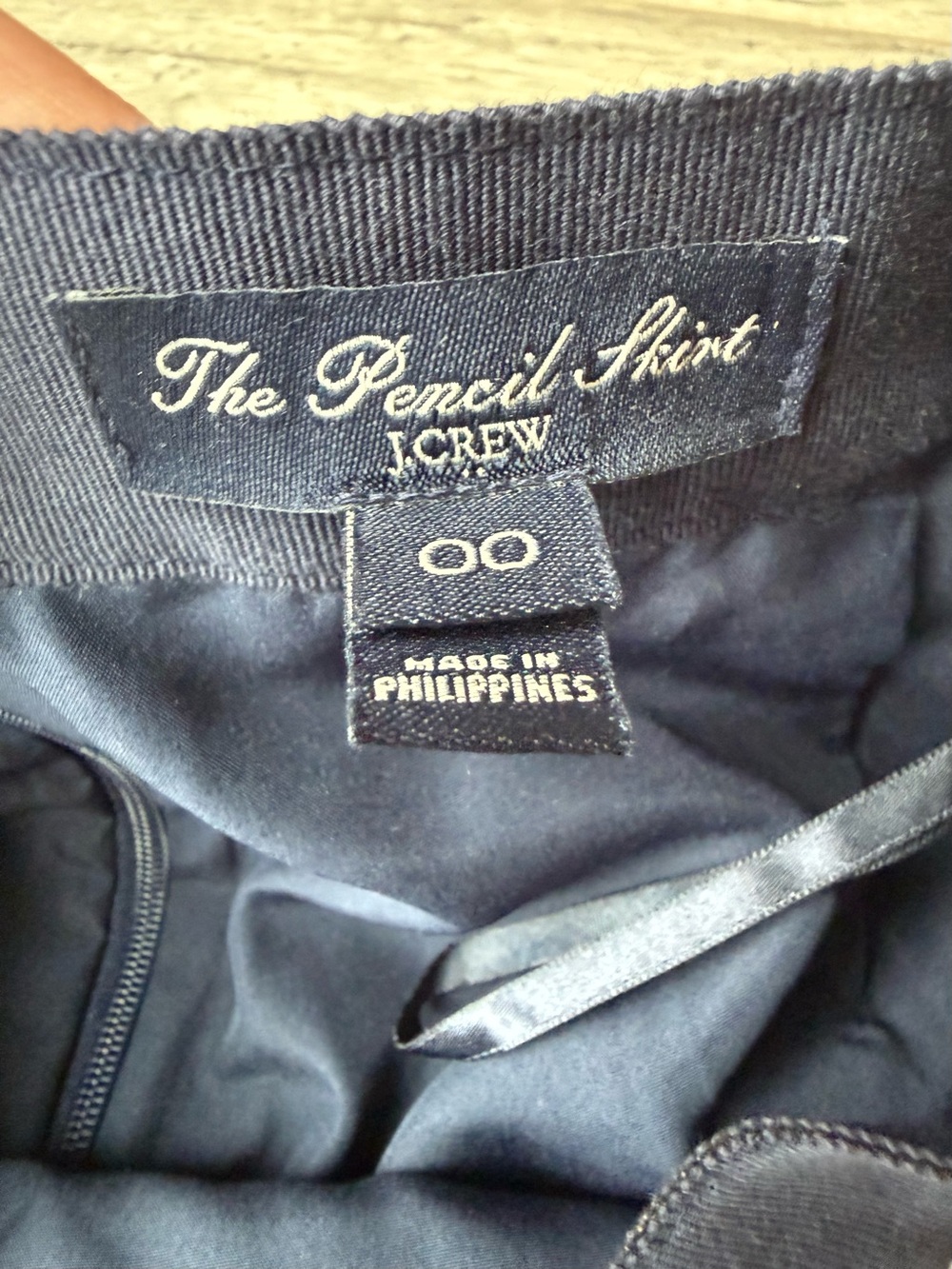 J Crew Pencil skirt in cotton-linen tweed - Picture 4 of 5